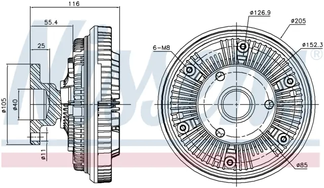 FAN CLUTCH IVECO 