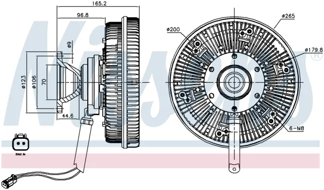 FAN CLUTCH SCANIA 