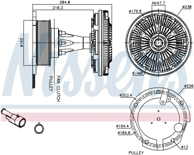 FAN CLUTCH IVECO 