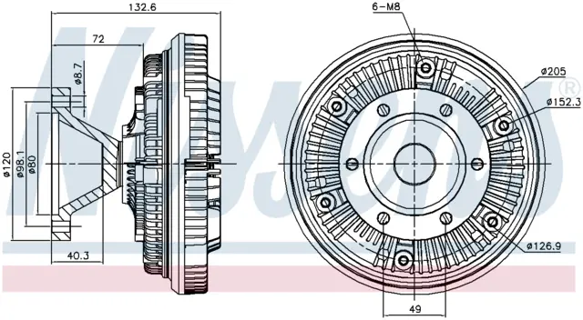 FAN CLUTCH DAF 