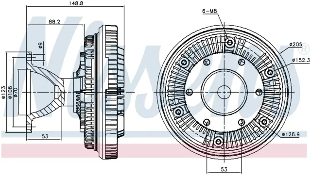 FAN CLUTCH SCANIA 
