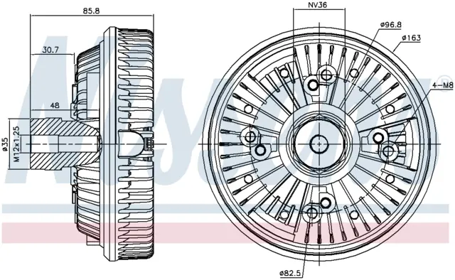 FAN CLUTCH IVECO 