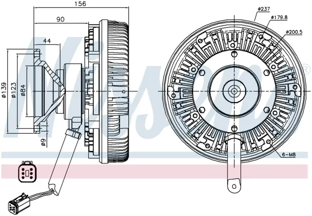 FAN CLUTCH SCANIA 