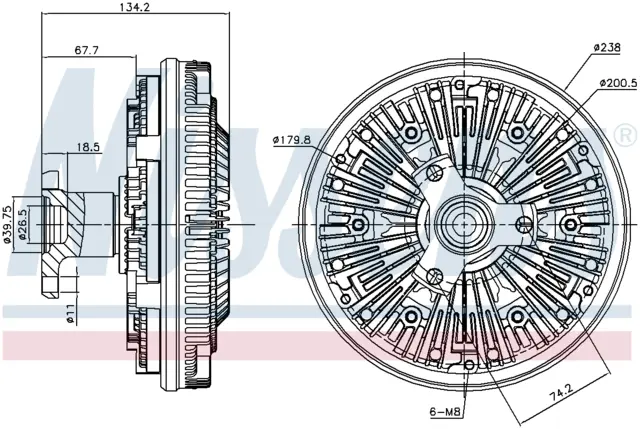 FAN CLUTCH IVECO 