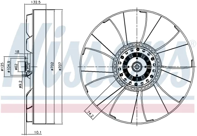 FAN CLUTCH IVECO 