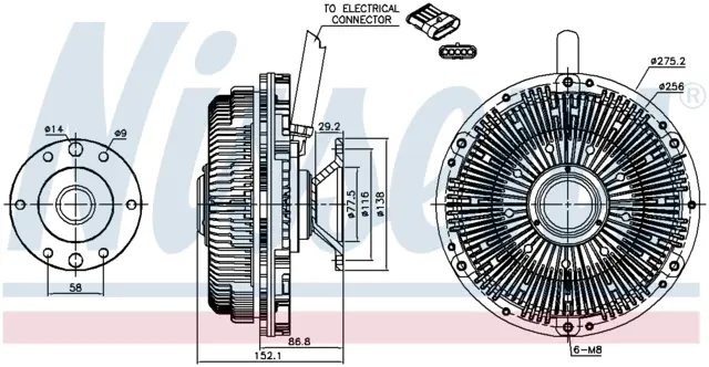 FAN CLUTCH DAF 