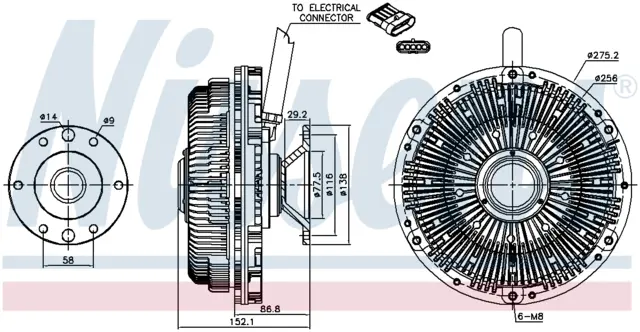 FAN CLUTCH DAF 