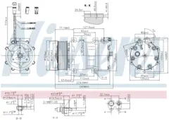 Ac Kompressor Scania Nissens