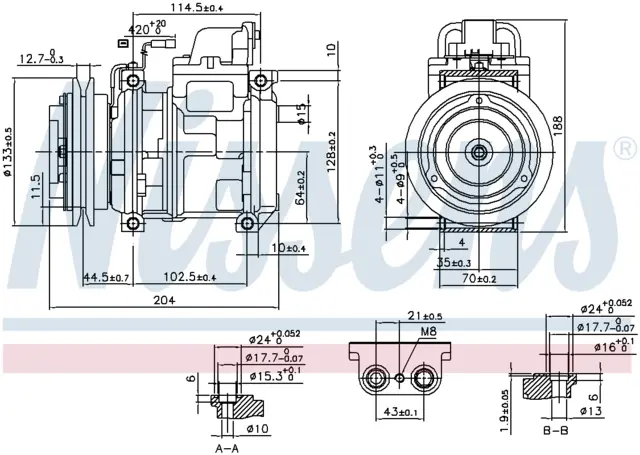 COMPRESSOR MERCEDES 