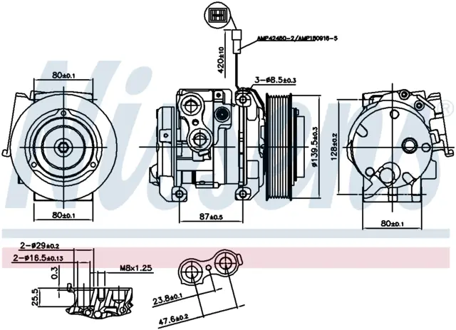 COMPRESSOR MERCEDES 