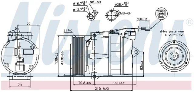 COMPRESSOR MERCEDES 