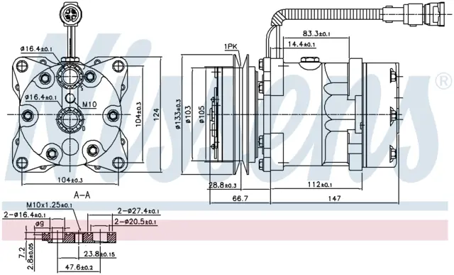 COMPRESSOR DAF 