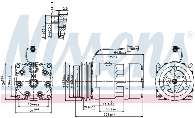 COMPRESSOR RVI - RENAULT TRUCKS 