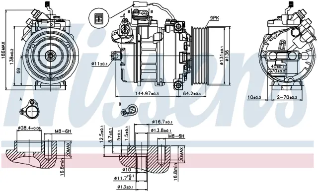 COMPRESSOR MERCEDES 
