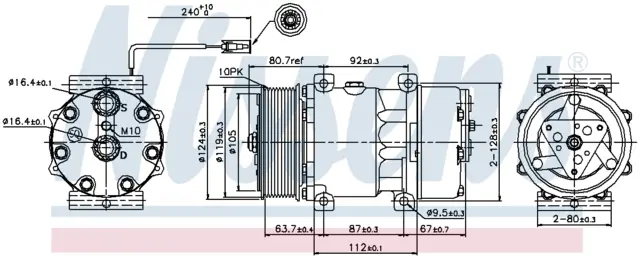 COMPRESSOR RVI - Volvo 