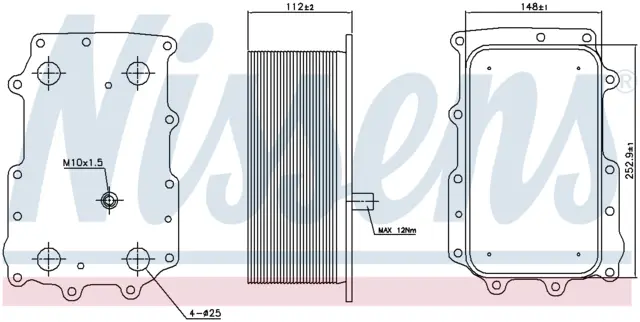 OILCOOLER DAF 