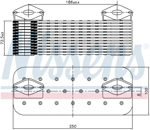 OILCOOLER MERCEDES 