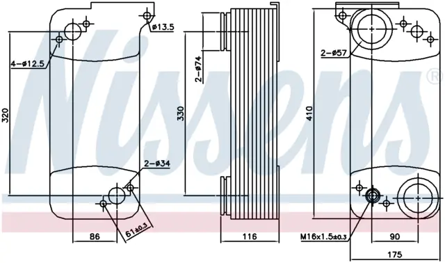 OILCOOLER SCANIA 