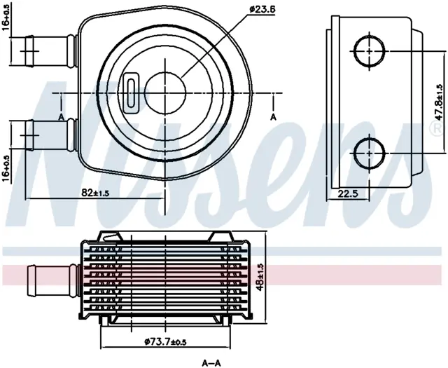 OILCOOLER RVI - RENAULT TRUCKS 