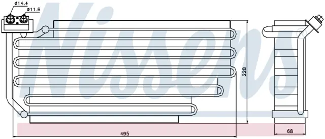 EVAPORATOR SCANIA 