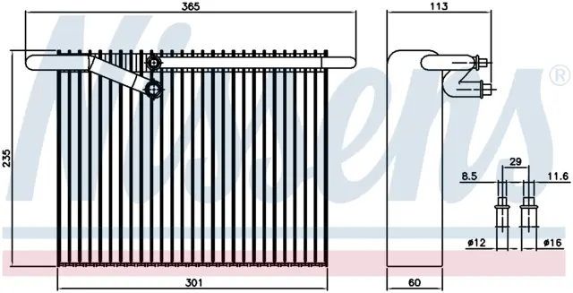 EVAPORATOR TERBERG 