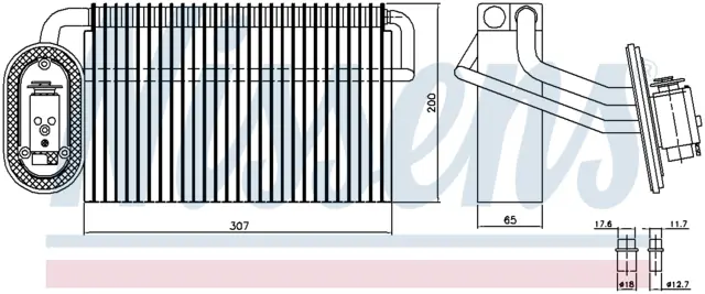 EVAPORATOR DAF 