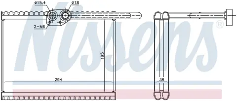 EVAPORATOR RVI / VOLVO