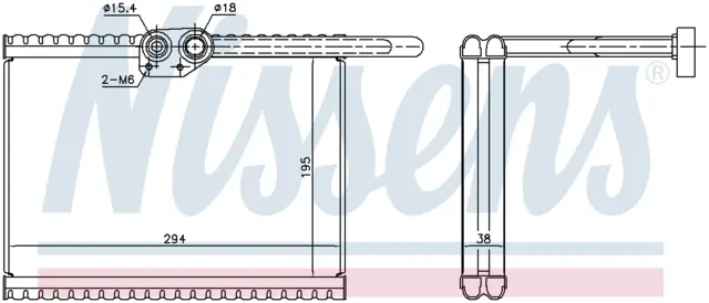 EVAPORATOR RVI / VOLVO 
