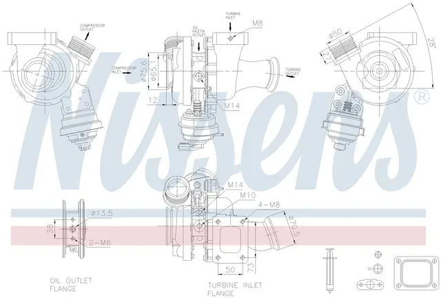 Turbo Iveco Nissens 