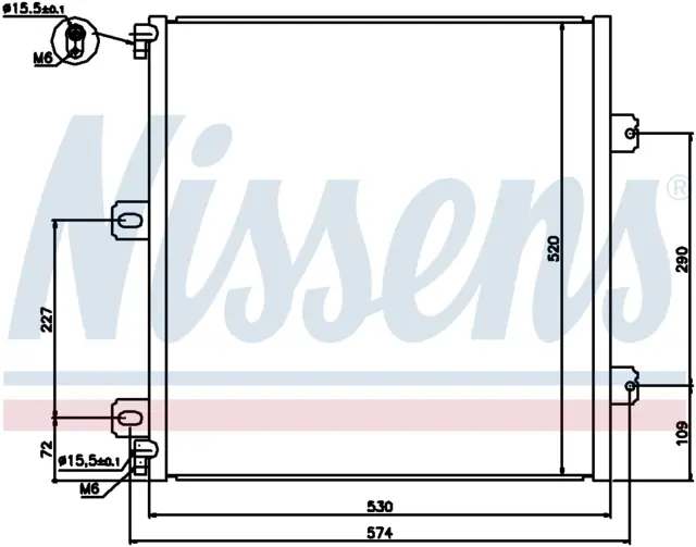 CONDENSER RVI - RENAULT TRUCKS 