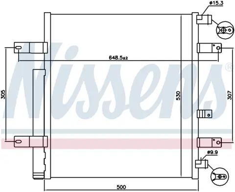 CONDENSER MERCEDES