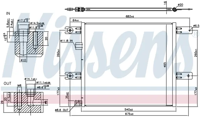 CONDENSER RVI - RENAULT TRUCKS 