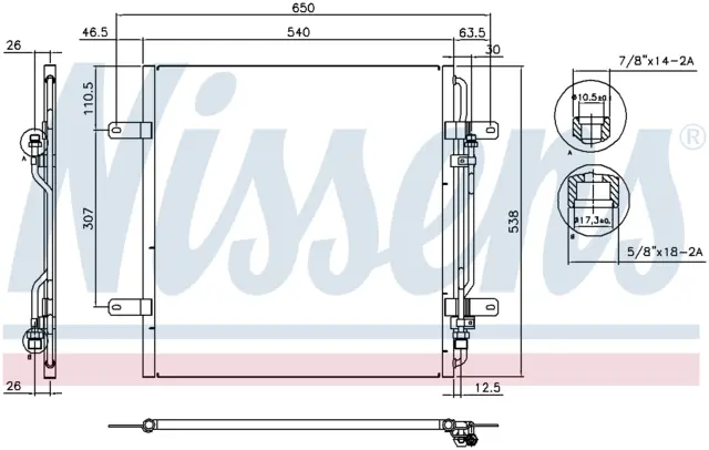 CONDENSER MERCEDES 