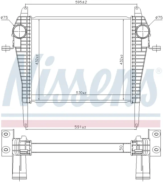 INTERCOOLER IVECO 