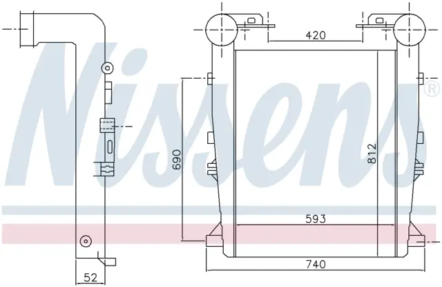 INTERCOOLER RVI - RENAULT TRUCKS 