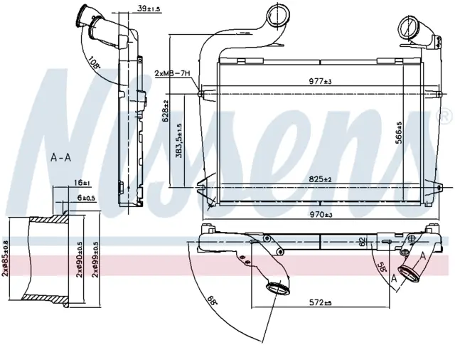 INTERCOOLER SCANIA 