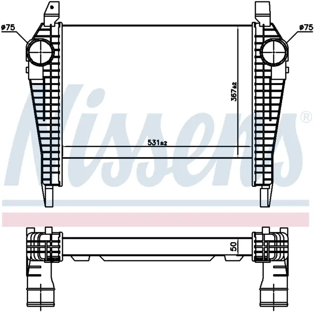 INTERCOOLER IVECO 