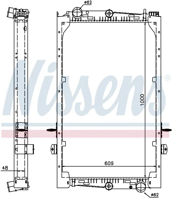 RADIATOR DAF 