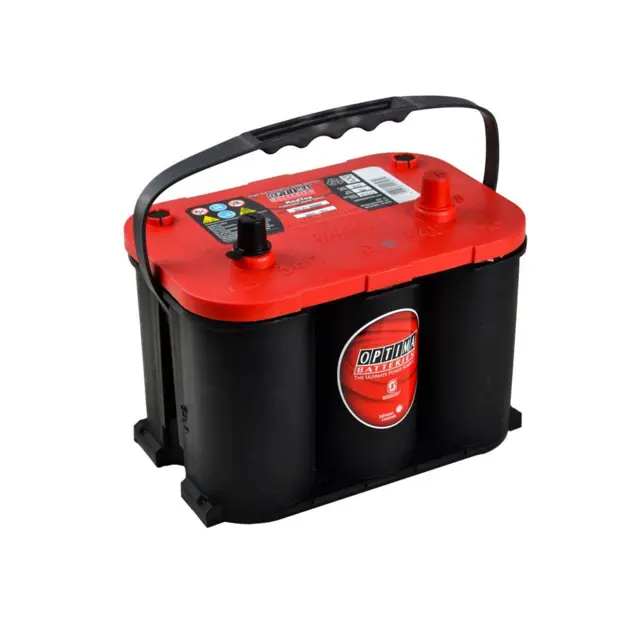 Startbatteri  RTS-4,2 Redtop 50Ah, 815A Optima 