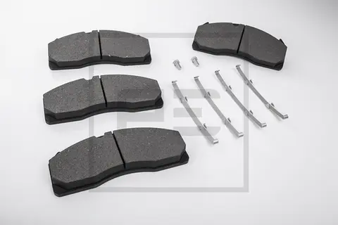 Disc brake pad 250 x 111 x 29 PE Automotive