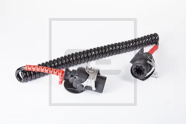 ABS / EBS coiled cable 24V / 7-pin PE Automotive 