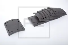 Brake lining kit, drum 419 x 219,1 Available Undersi PE