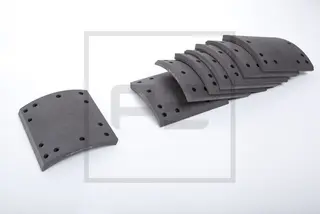 Brake lining kit, drum 419 x 219,1 Available Undersi PE