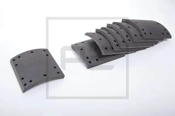 Brake lining kit, drum 419 x 219,1 Available Undersi PE 