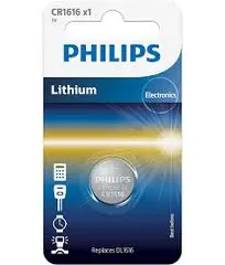 Batteri Litium 3.0V CR1616 Philips