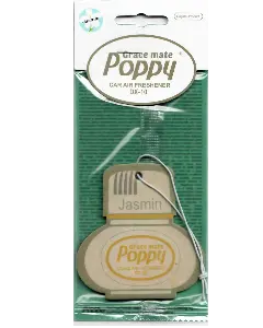 Cardboard Car Airfreshener JASMIN Poppy Grace Mate 