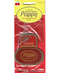 Cardboard Car Airfreshener CHERRY Poppy Grace Mate