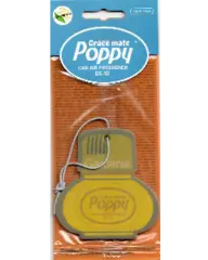 Cardboard Car Airfreshener GARDENIA Poppy Grace Mate