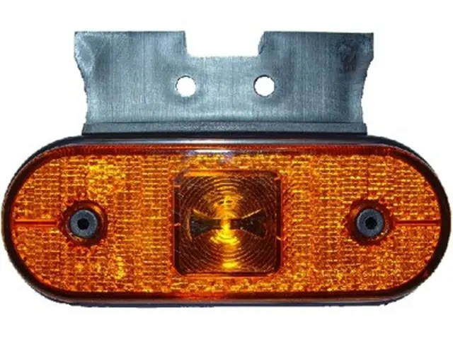 LED Sidemarker Lamp UNIPOINT Pendant ver 90° bracket, 24V/1,3W 