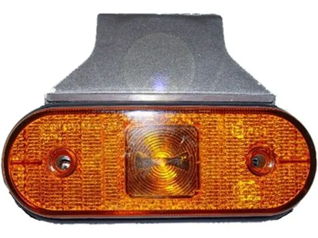 LED Sidemarker Lamp UNIPOINT Pendant ver flex. 90° bracket, 24V/1,3W 